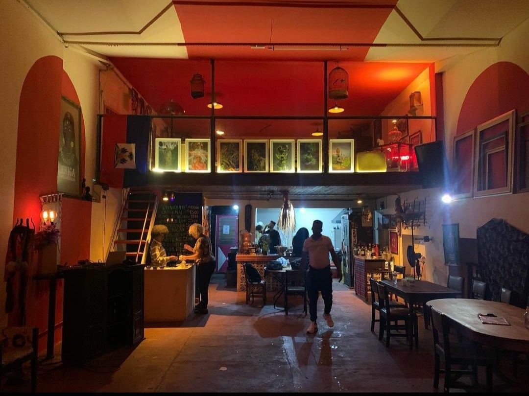 Interior do Aparelha Luzia, 2022. Aparelha Luzia/ Reprodução Instagram